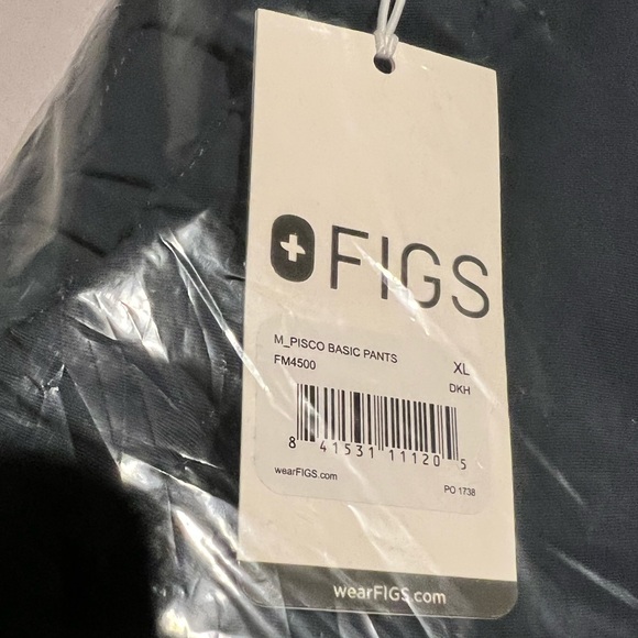 FIGS Men’s Pisco Scrub Pants - Navy - XL - Brand New - Picture 3 of 3